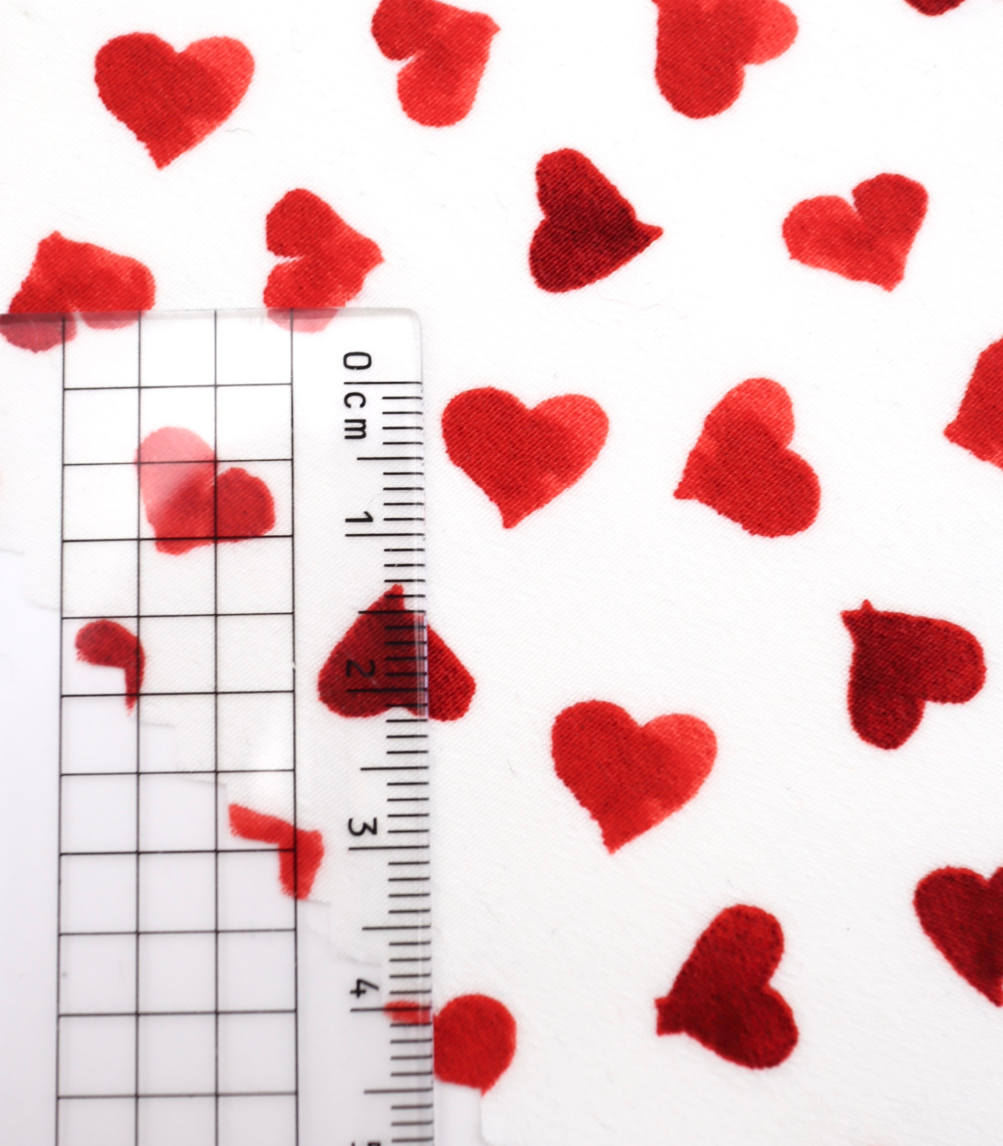 【25SS-052】ハートプリントデシン　/0.5ｙあたり=～745円