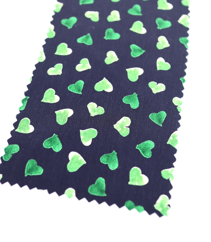 【25SS-052】ハートプリントデシン　/0.5ｙあたり=～745円