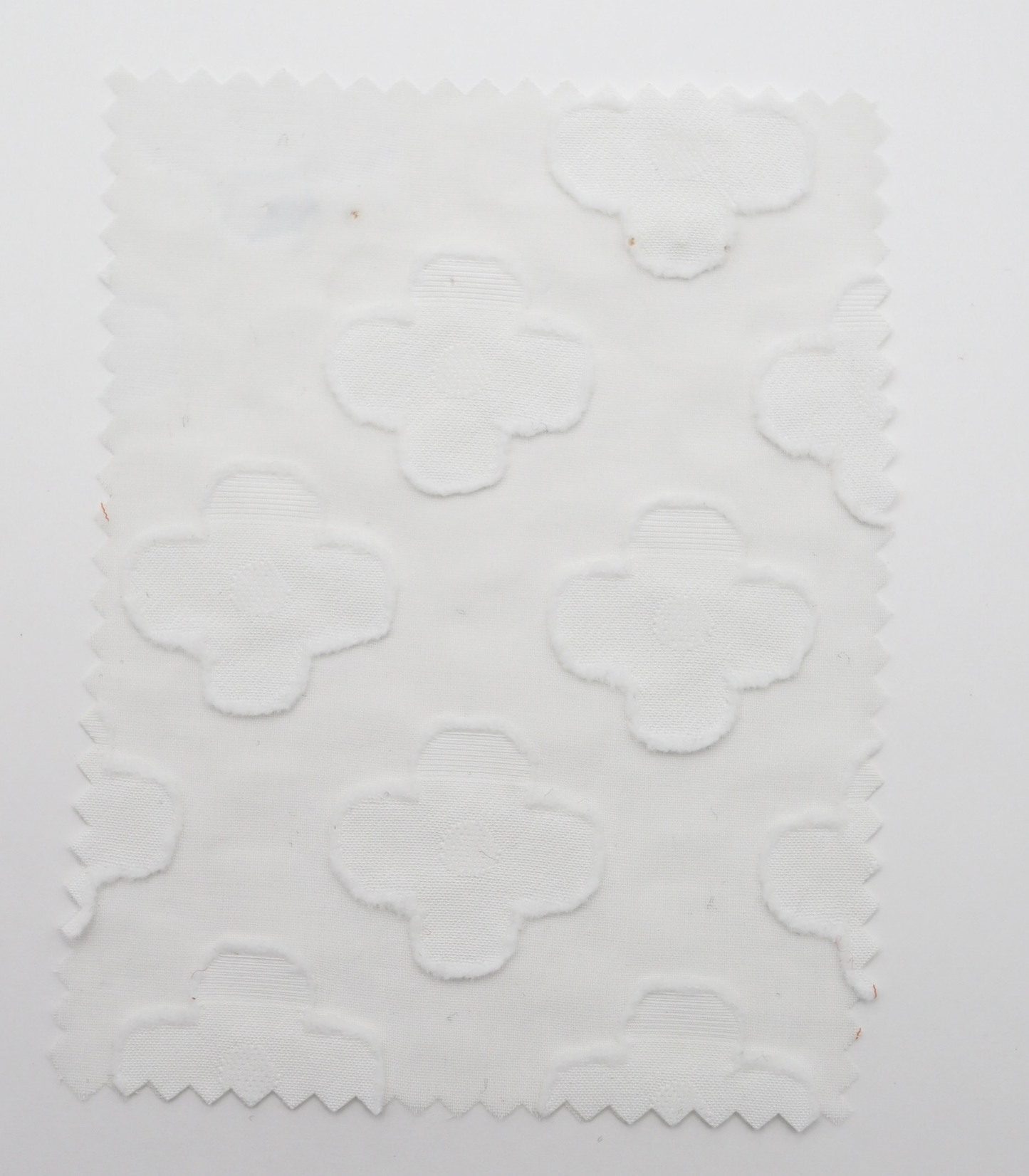 【25SS-376】立体フラワージャガードシフォン　/0.5ｙあたり = ～745円