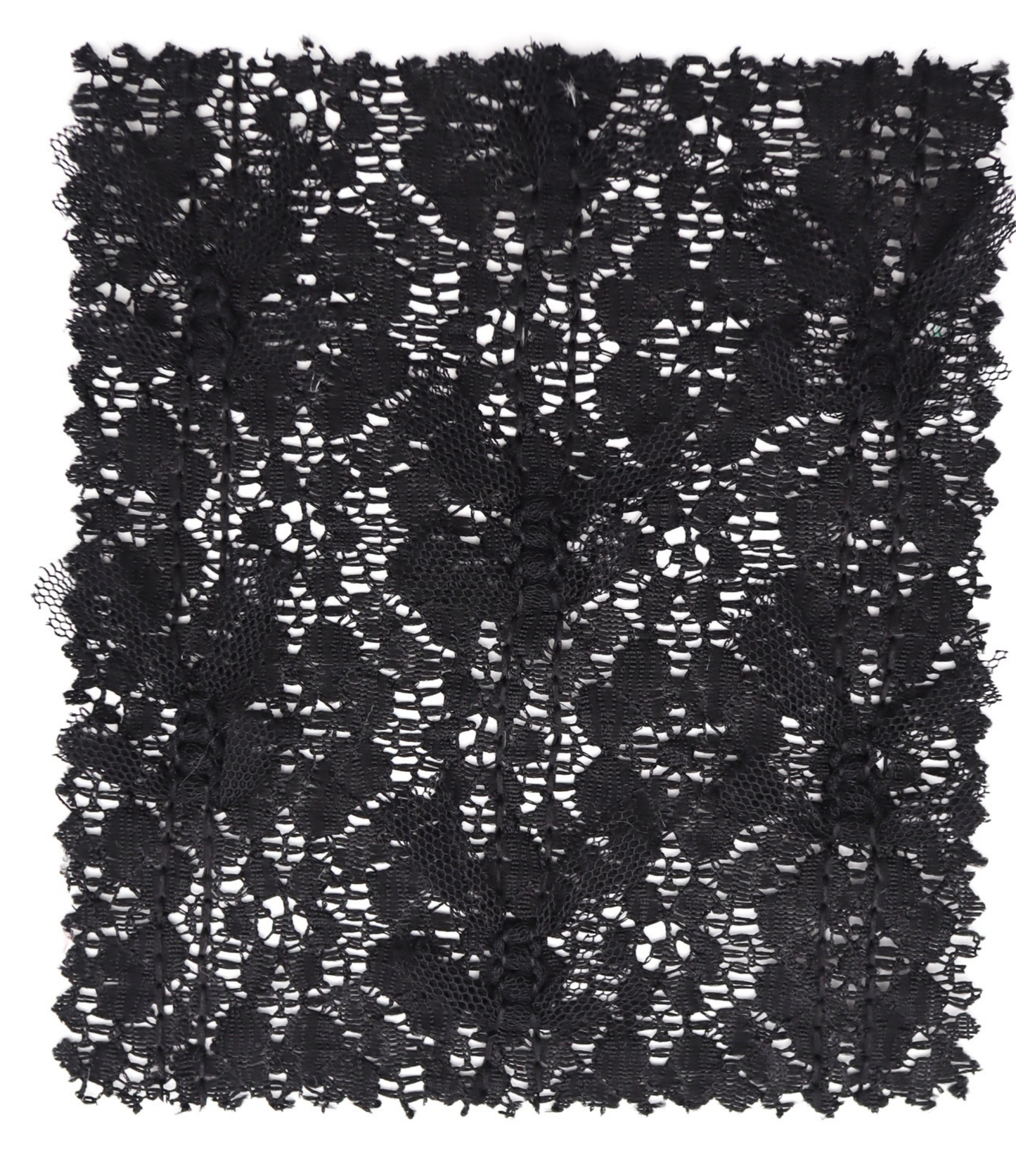 【25SS-380】チュールリボン付きレース　/0.5ｙあたり = ～1005円