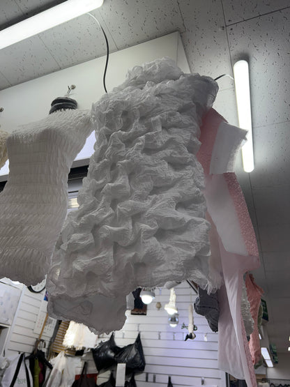 【25SS-211】ドットドッキング二重織ストレッチちりめん　/0.5ｙあたり = ～945円