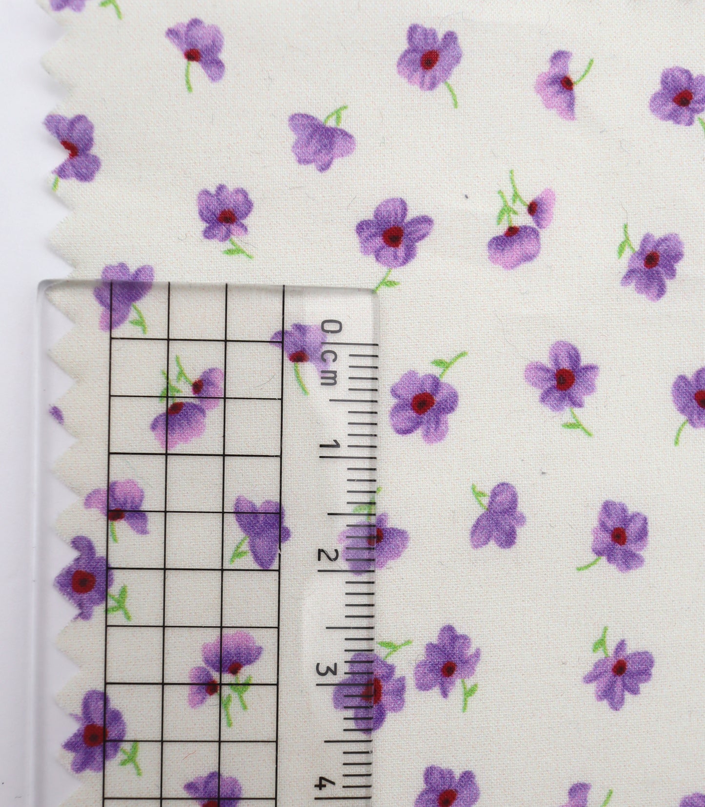 【25SS-232】小花柄プリント綿ローン　/0.5ｙあたり = ～715円