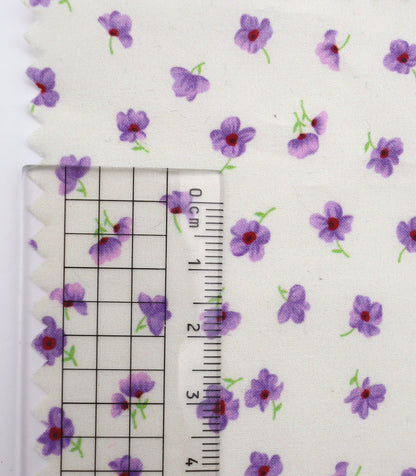 【25SS-232】小花柄プリント綿ローン　/0.5ｙあたり = ～715円