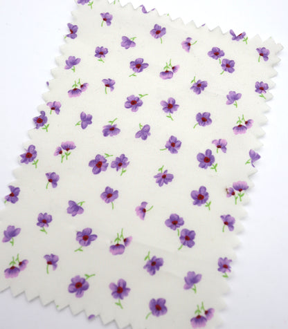 【25SS-232】小花柄プリント綿ローン　/0.5ｙあたり = ～715円