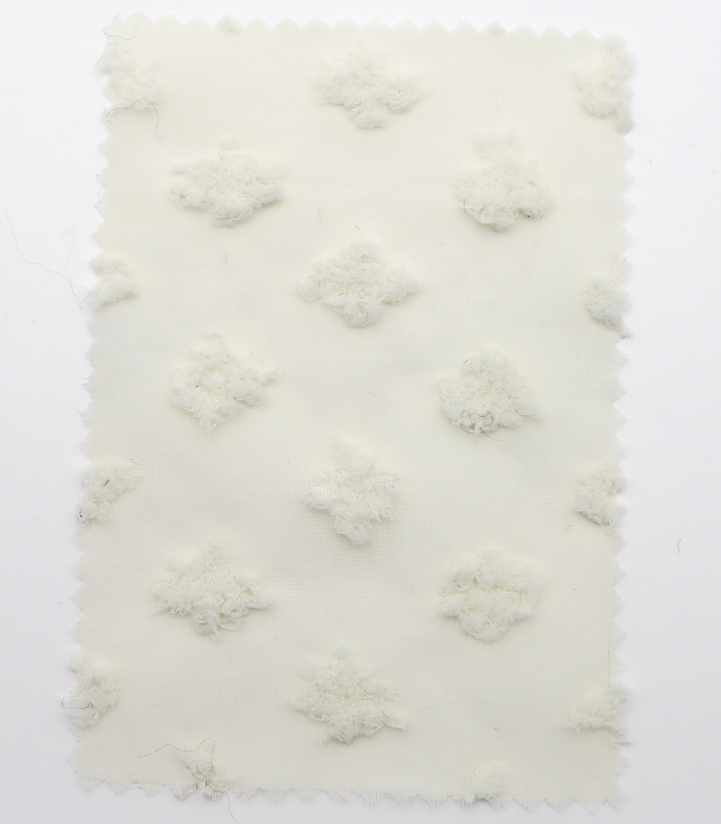 【25SS-377】フリンジフラワージャガードシフォン　/0.5ｙあたり = ～620円