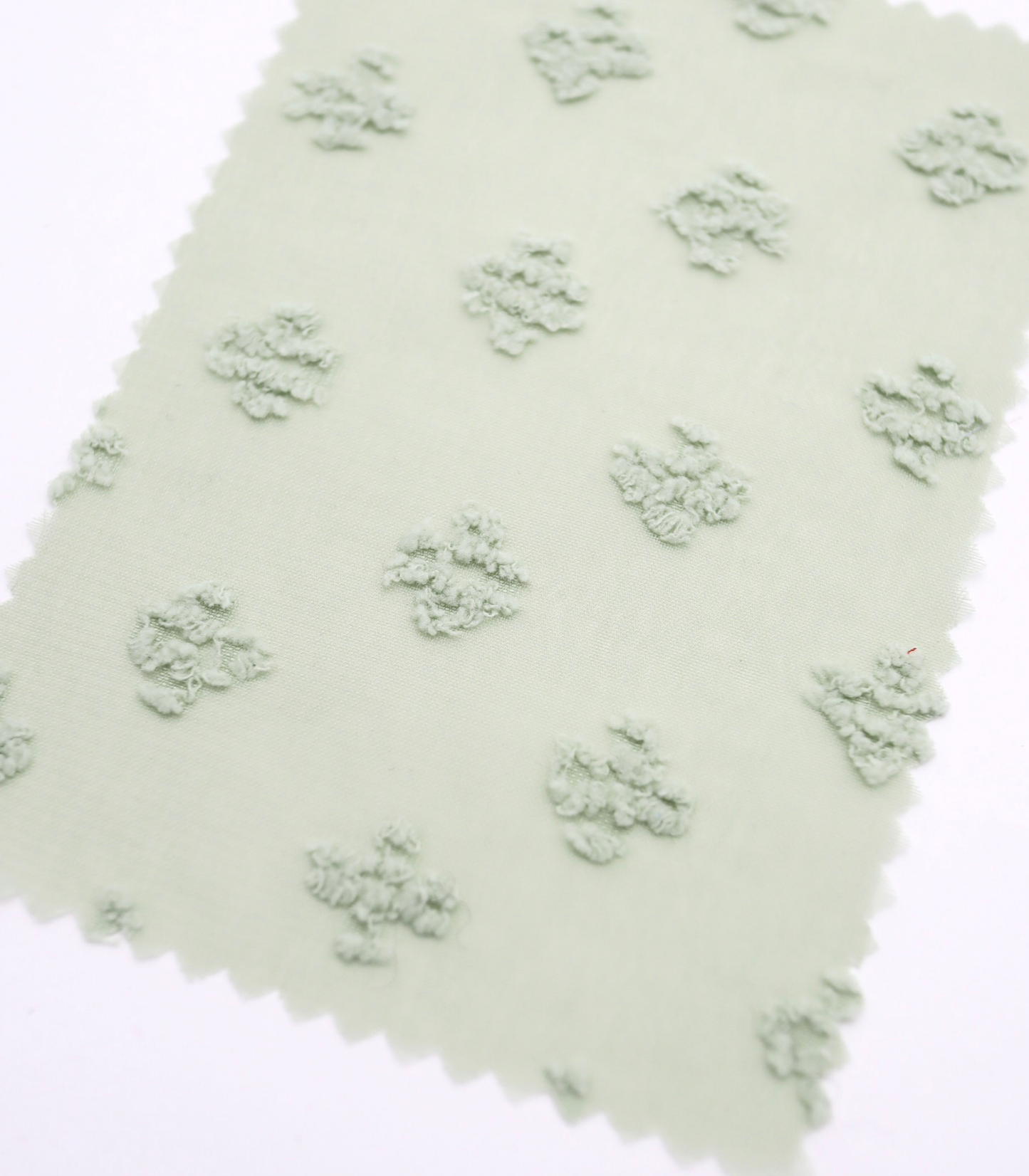 【25SS-377】フリンジフラワージャガードシフォン　/0.5ｙあたり = ～620円