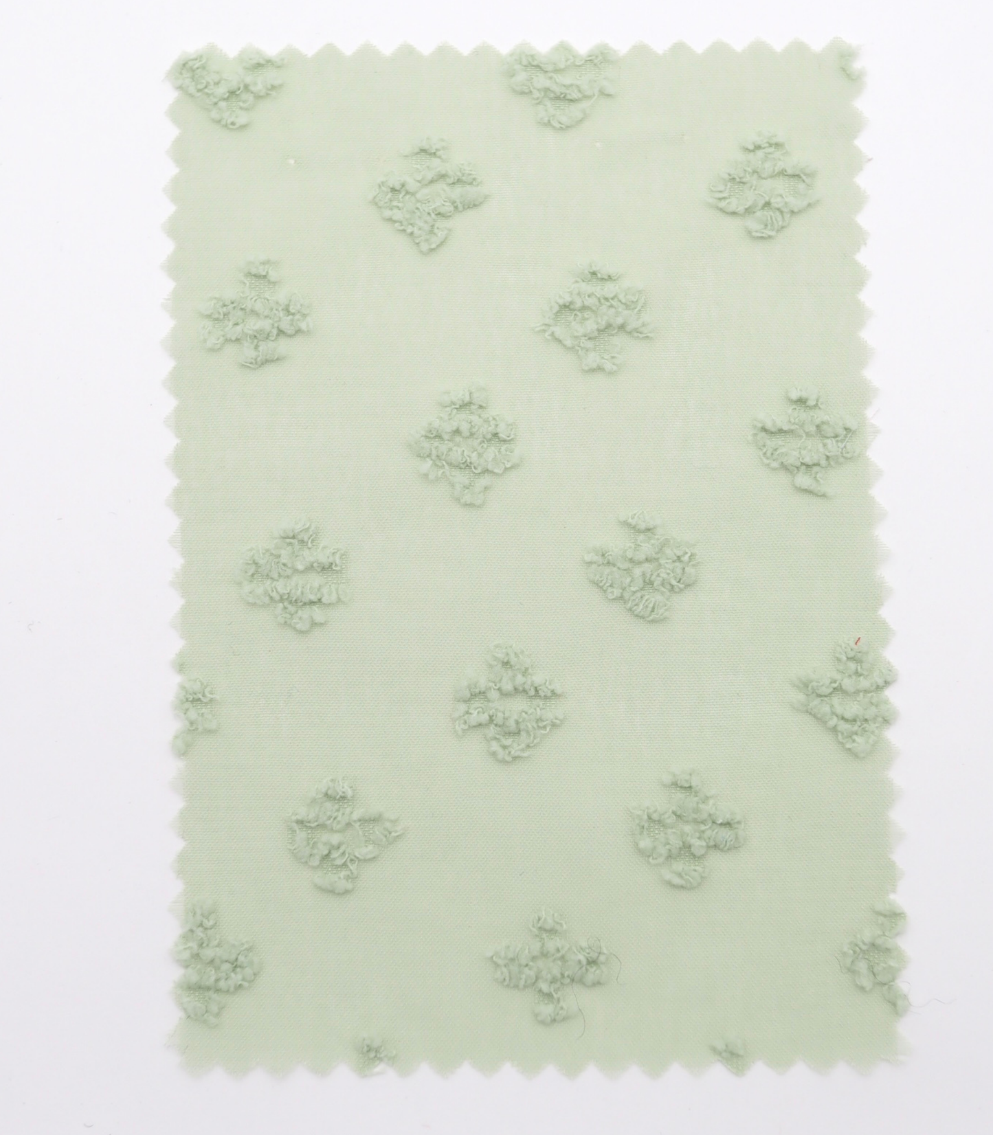 【25SS-377】フリンジフラワージャガードシフォン　/0.5ｙあたり = ～620円