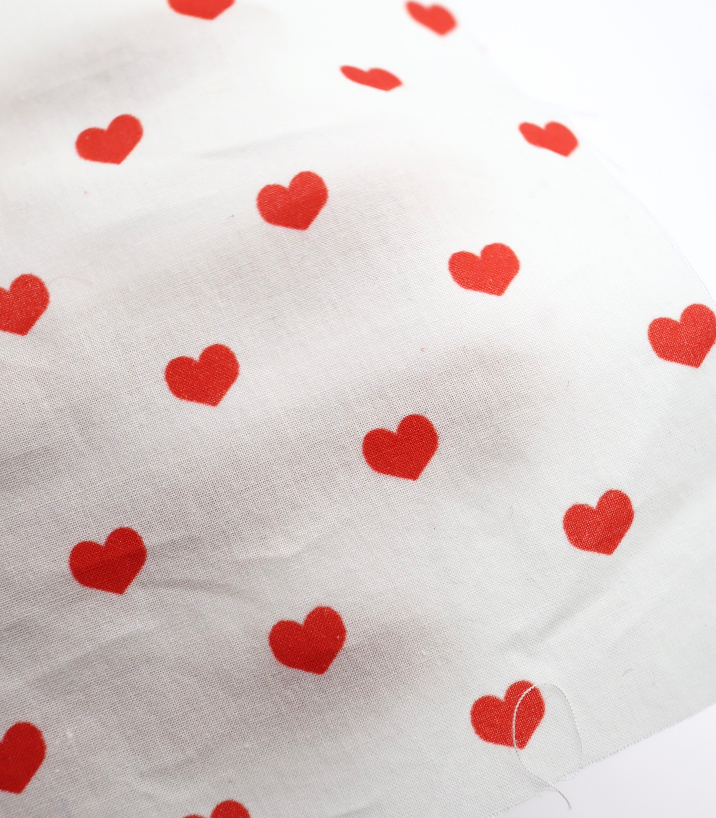 【25SS-049】プチハートプリント綿ローン　/0.5ｙあたり=～725円