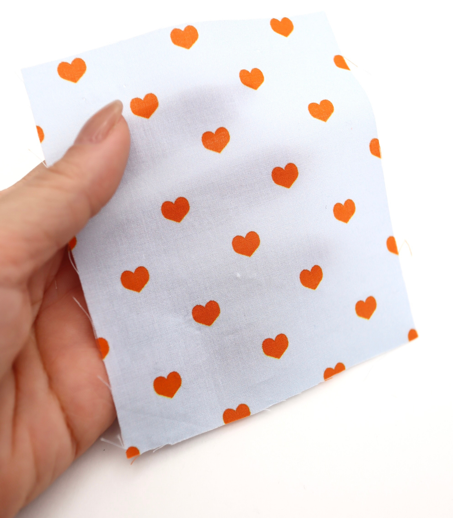 【25SS-049】プチハートプリント綿ローン　/0.5ｙあたり=～725円