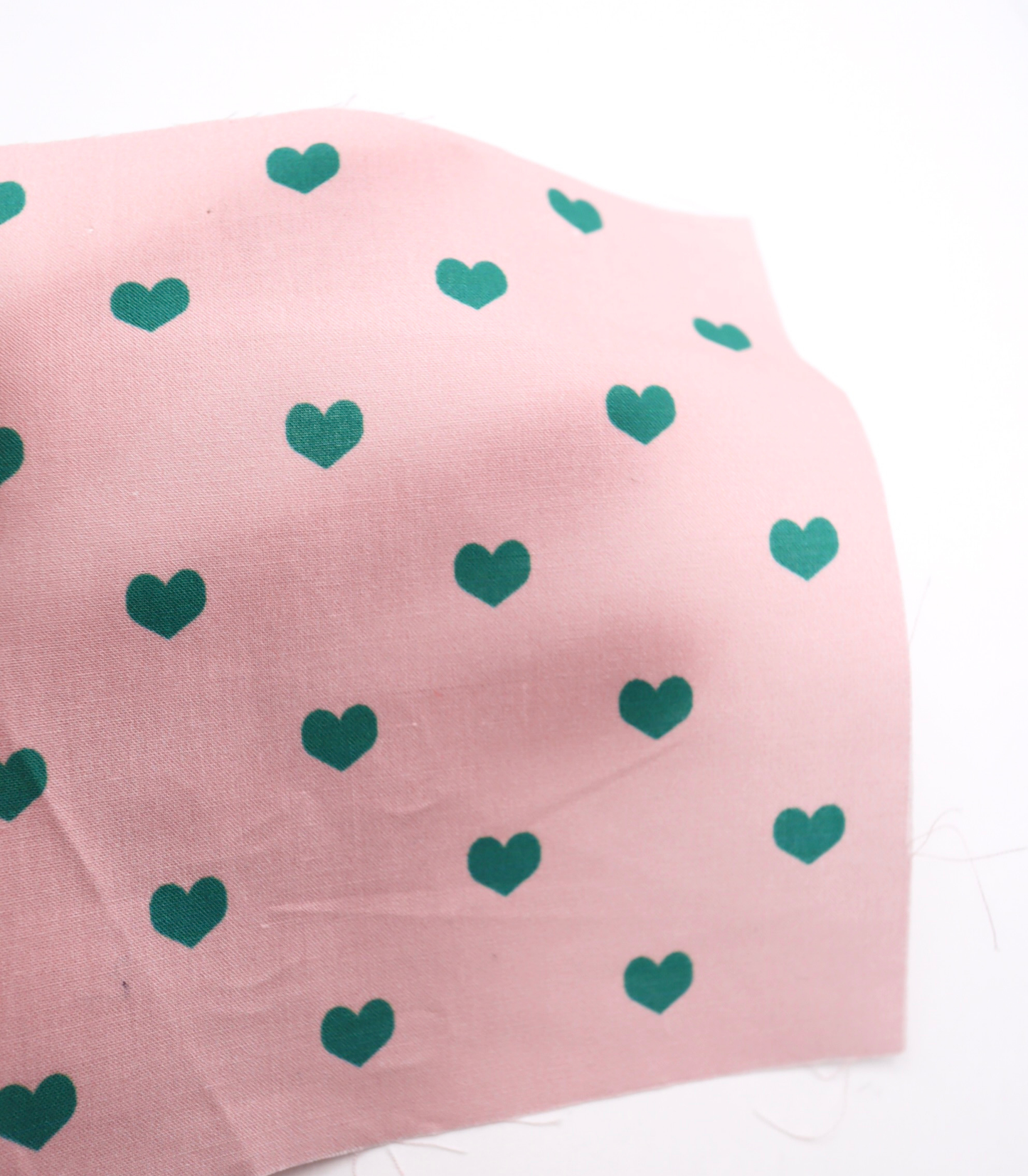 【25SS-049】プチハートプリント綿ローン　/0.5ｙあたり=～725円