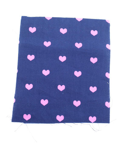 【25SS-049】プチハートプリント綿ローン　/0.5ｙあたり=～725円