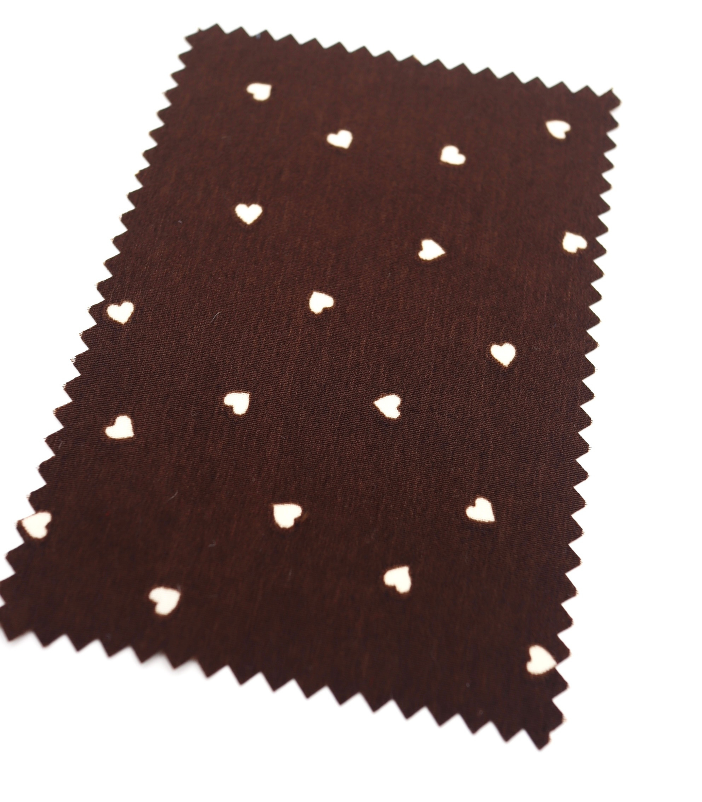 【25SS-048】プチハートプリントポリエステルデシン　/0.5ｙあたり=～765円