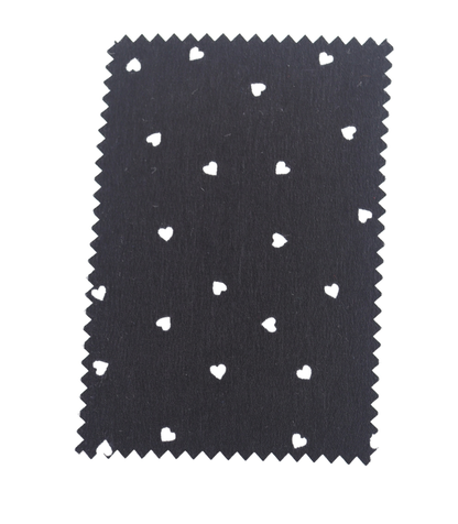 【25SS-048】プチハートプリントポリエステルデシン　/0.5ｙあたり=～765円