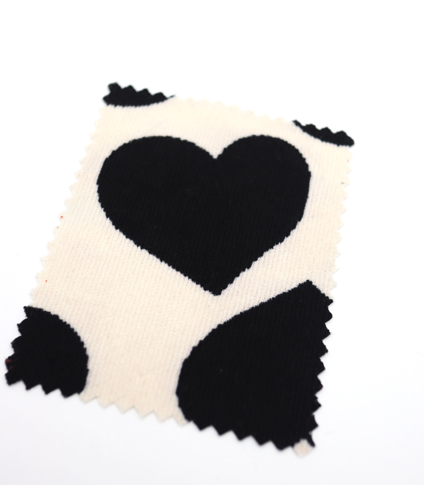 【25SS-018】ビッグハートプリントストレッチコーデュロイ　/0.5ｙあたり=～695円