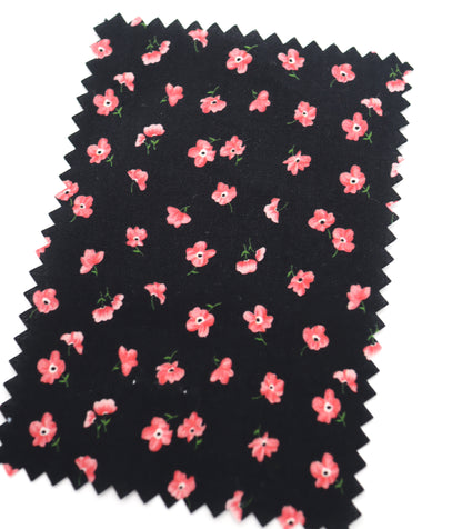 【25SS-232】小花柄プリント綿ローン　/0.5ｙあたり = ～715円