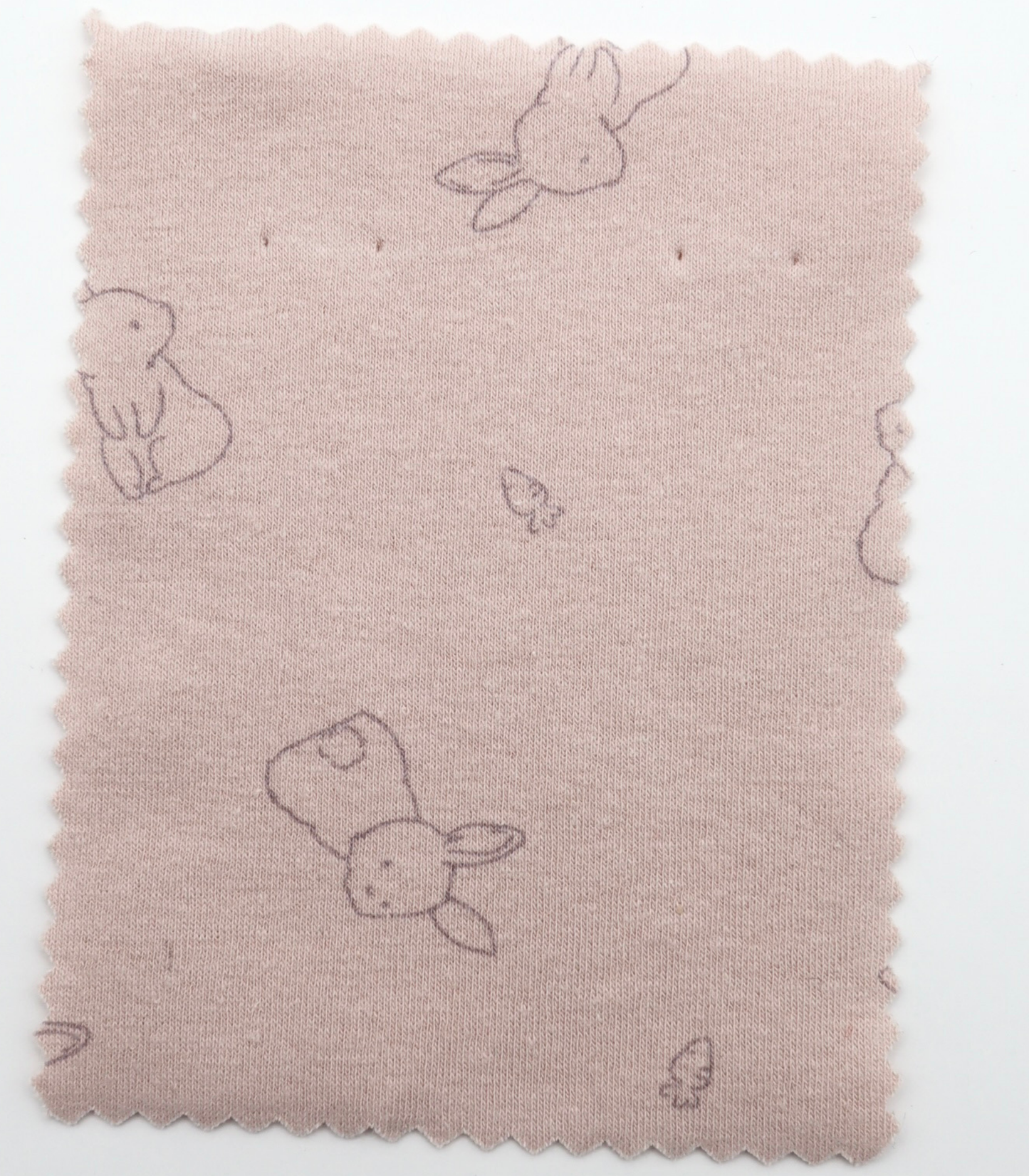 【25SS-204】うさちゃん×にんじんプリントフライス　/0.5ｙあたり = ～920円