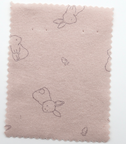 【25SS-204】うさちゃん×にんじんプリントフライス　/0.5ｙあたり = ～920円