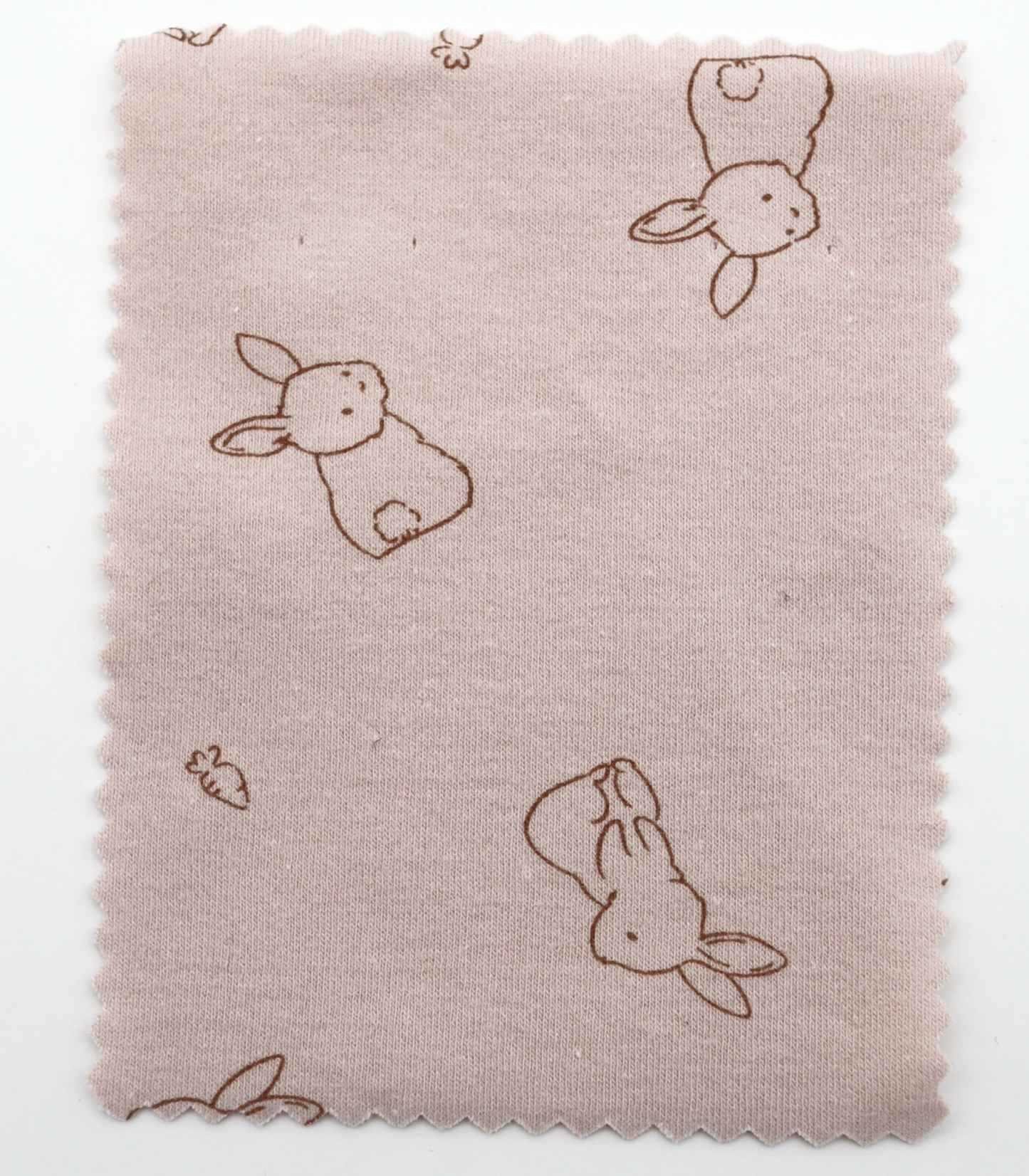 【25SS-204】うさちゃん×にんじんプリントフライス　/0.5ｙあたり = ～920円