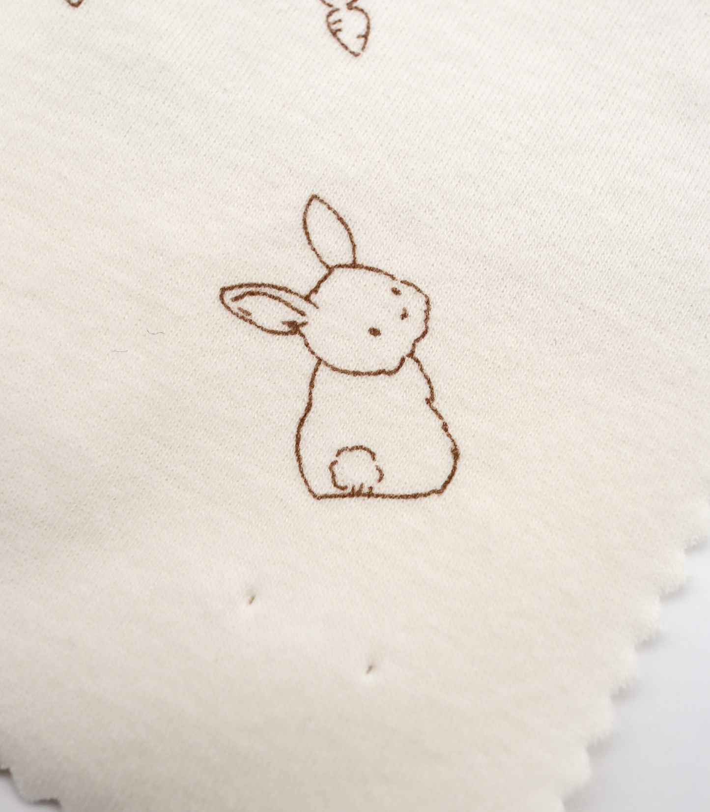 【25SS-204】うさちゃん×にんじんプリントフライス　/0.5ｙあたり = ～920円