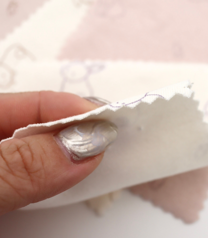 【25SS-204】うさちゃん×にんじんプリントフライス　/0.5ｙあたり = ～920円