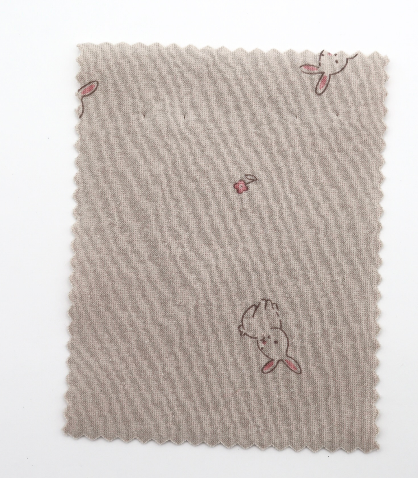 【25SS-203】うさちゃん×フラワープリントフライス　/0.5ｙあたり = ～920円