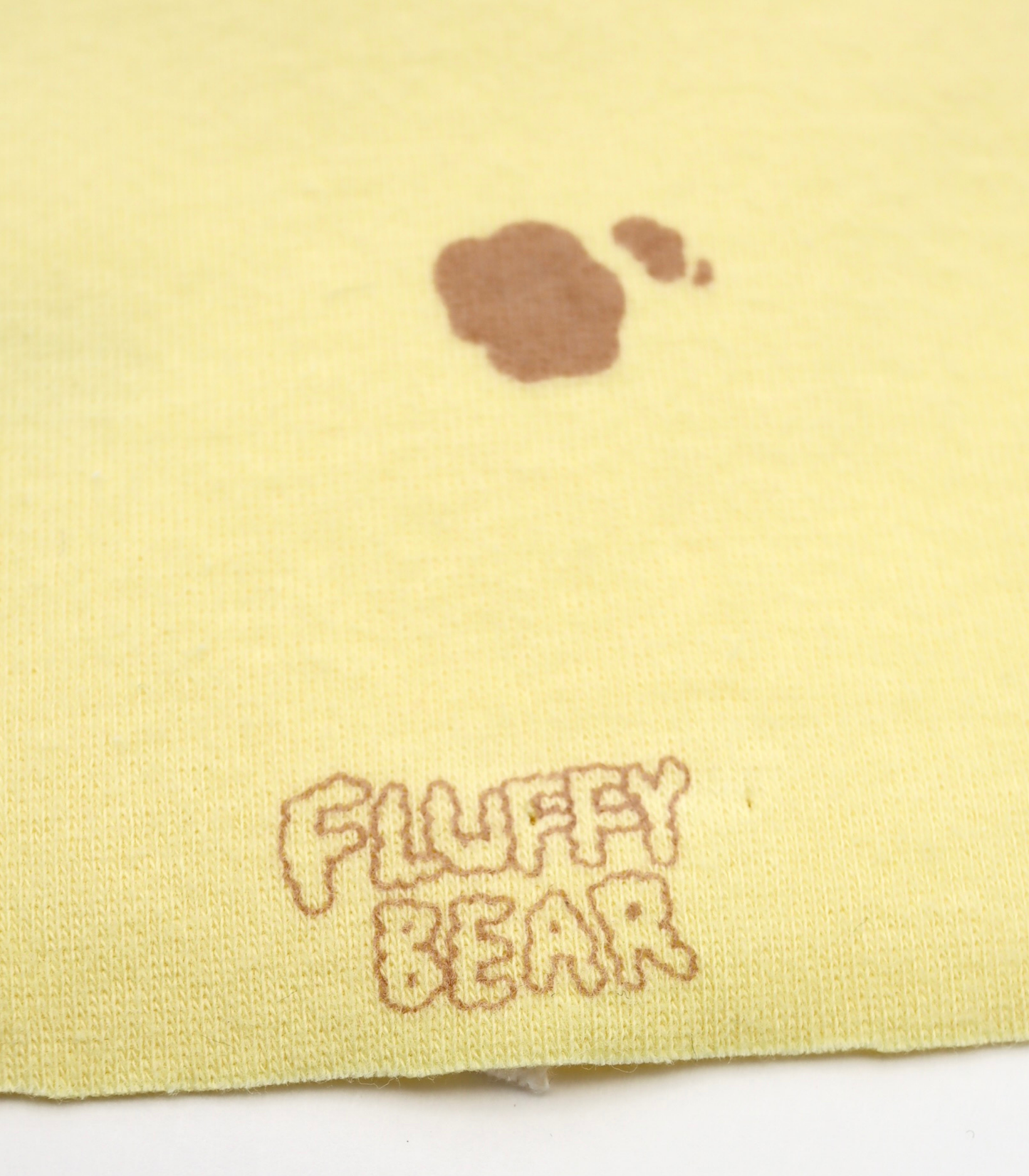 【25SS-201】もこもこくまちゃんプリントフライス　/0.5ｙあたり = ～ 900円