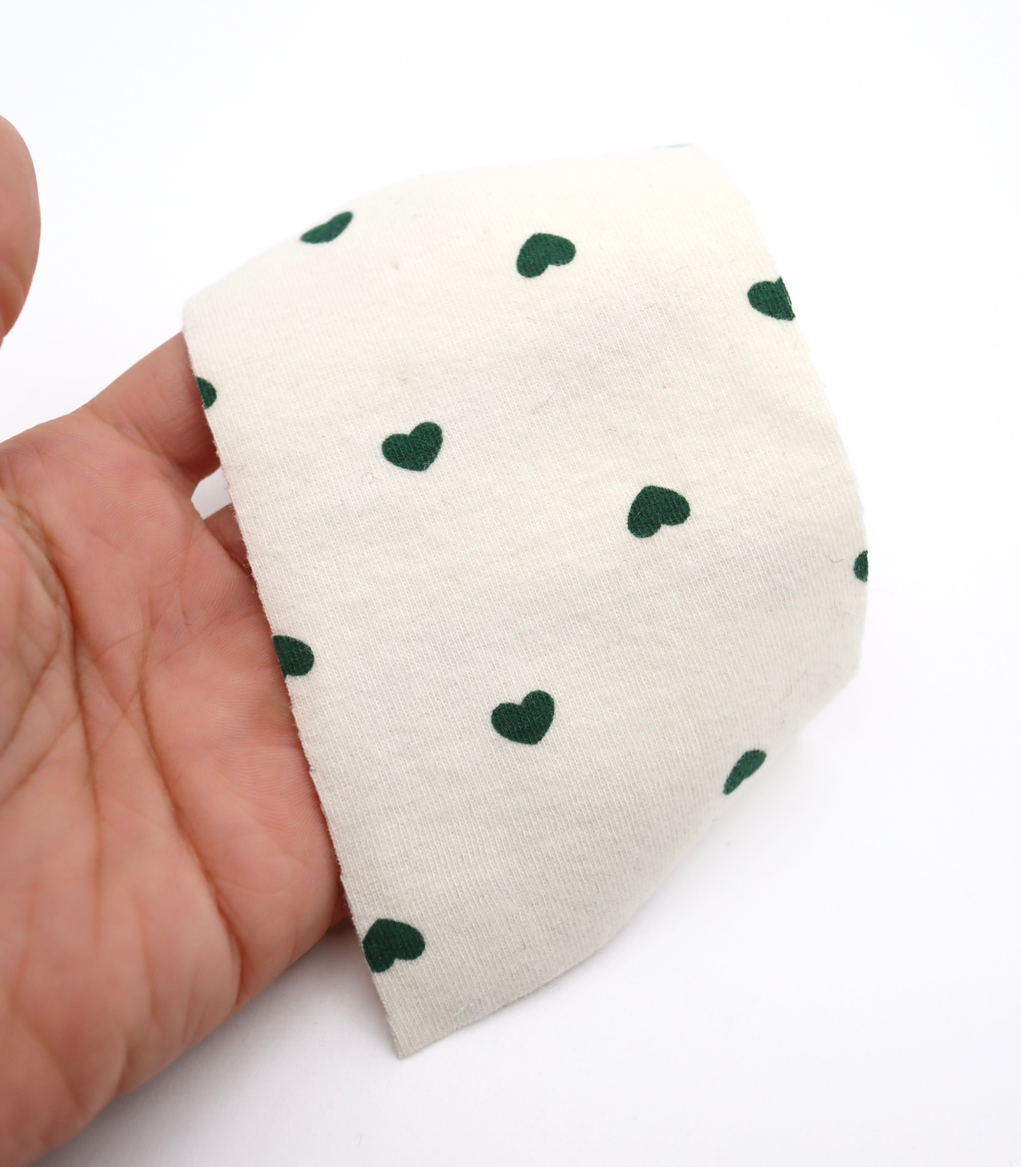 【25SS-056】プチハートプリントフライス　/0.5ｙあたり=～1270円