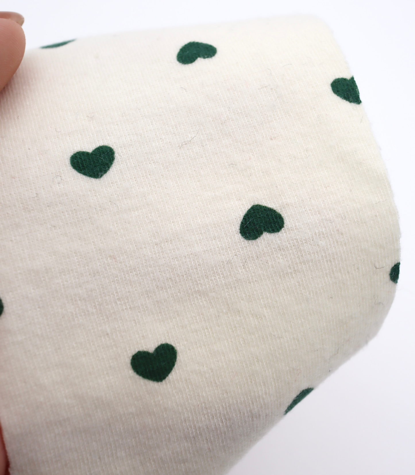 【25SS-056】プチハートプリントフライス　/0.5ｙあたり=～1270円