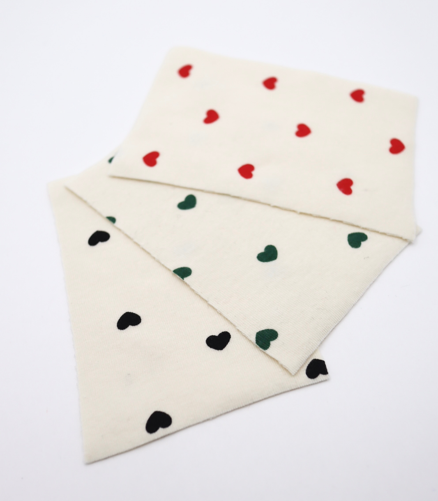 【25SS-056】プチハートプリントフライス　/0.5ｙあたり=～1270円