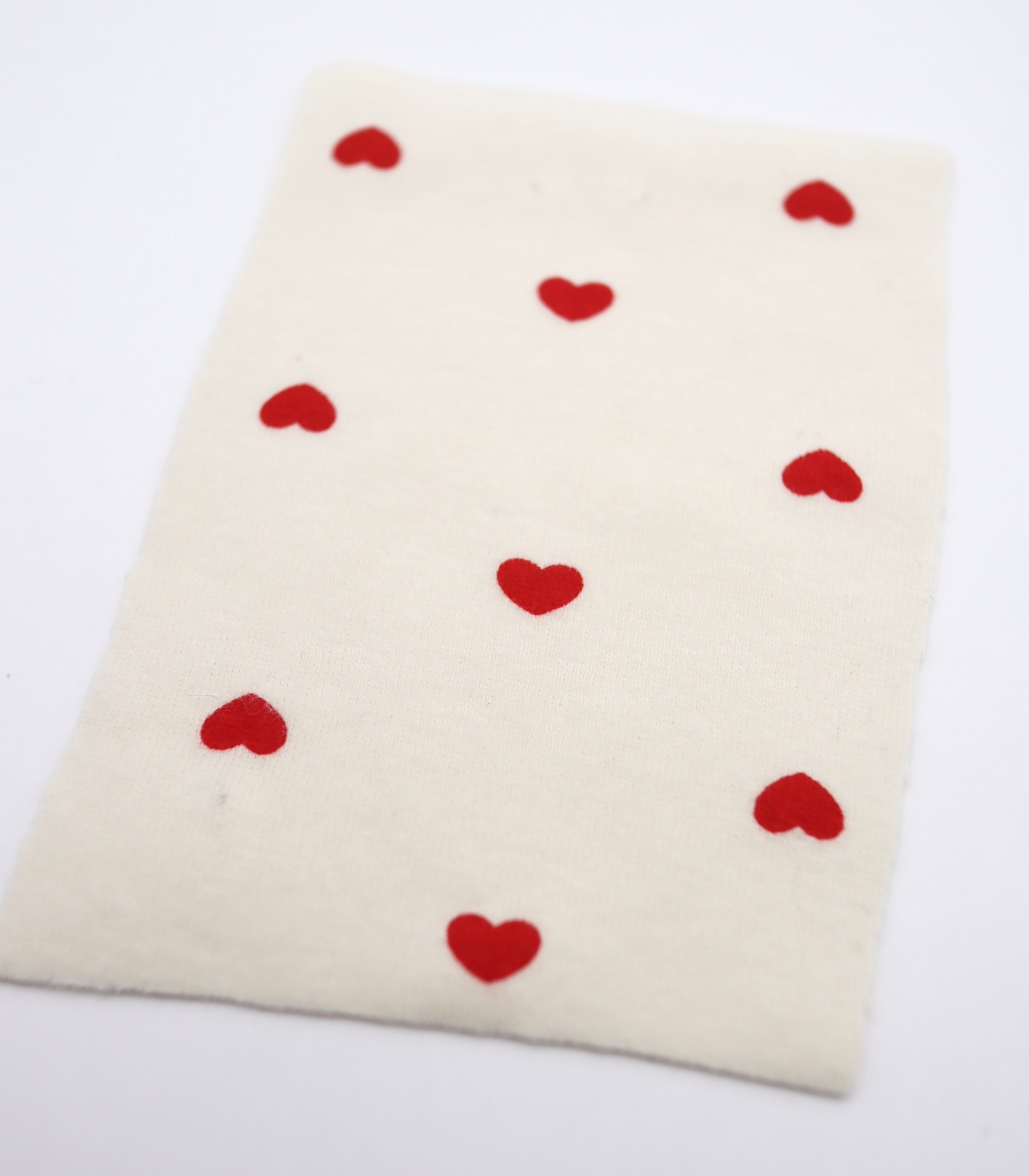 【25SS-056】プチハートプリントフライス　/0.5ｙあたり=～1270円