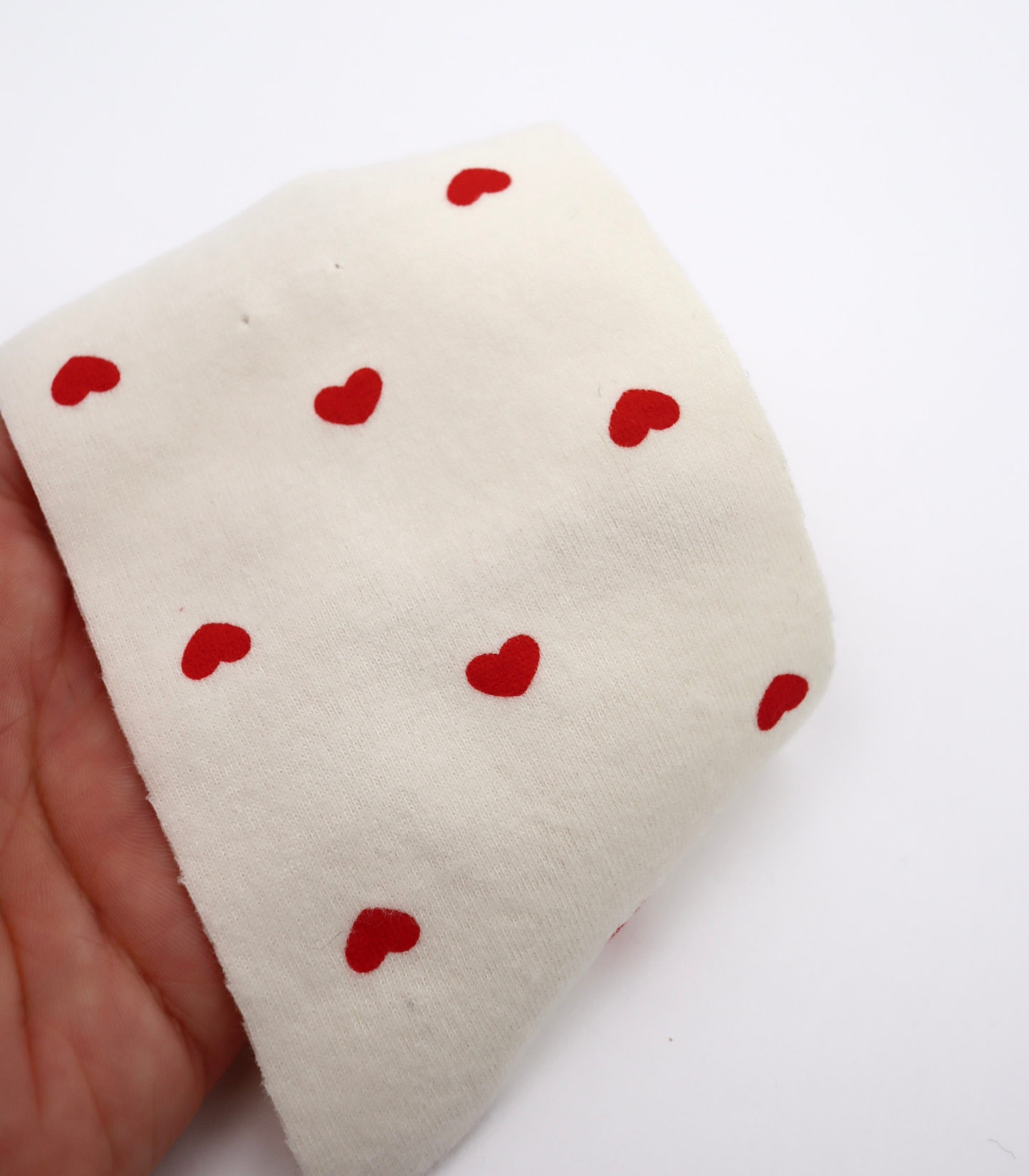 【25SS-056】プチハートプリントフライス　/0.5ｙあたり=～1270円