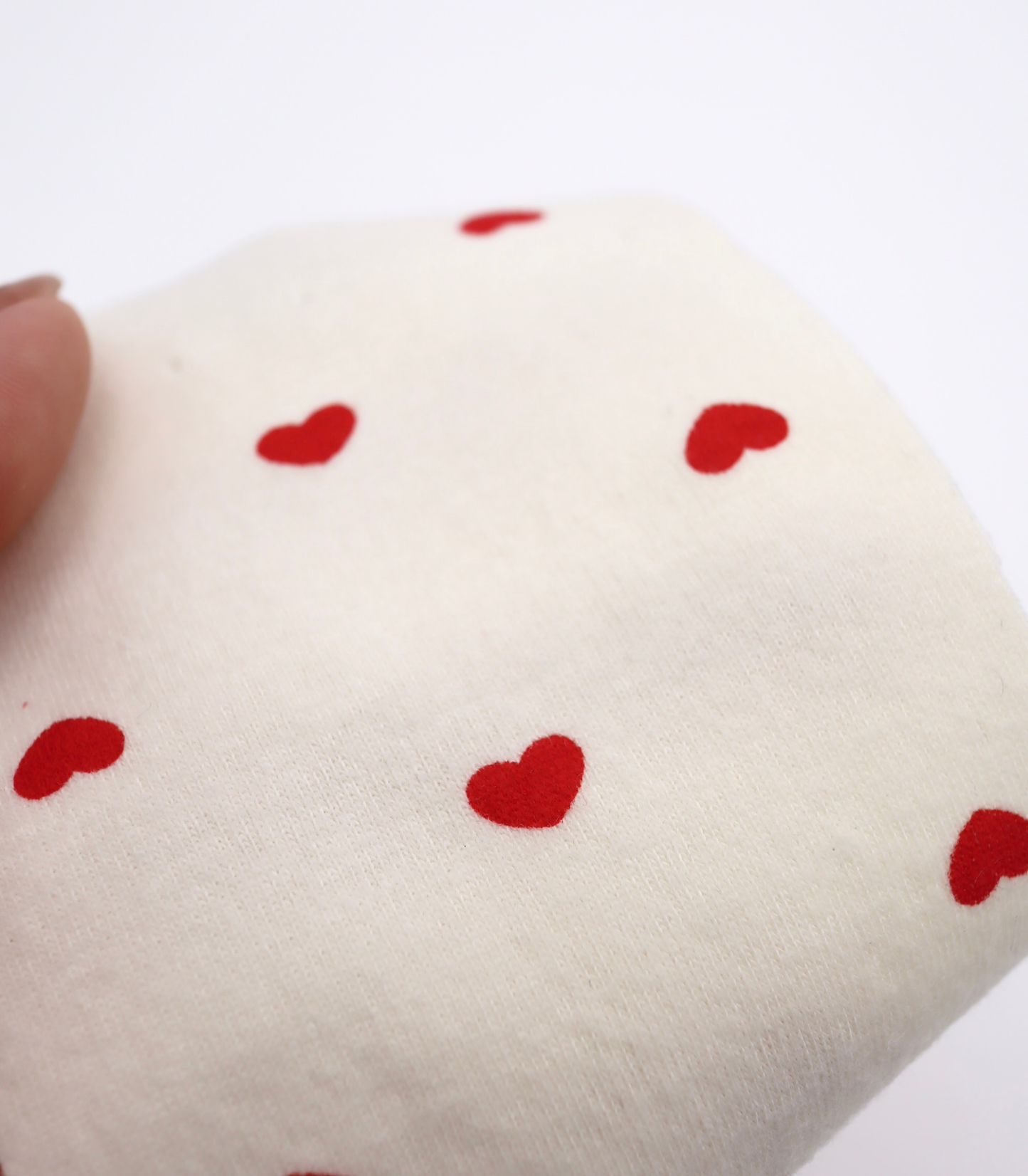 【25SS-056】プチハートプリントフライス　/0.5ｙあたり=～1270円