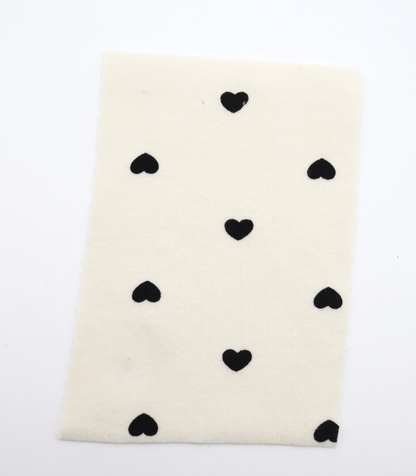 【25SS-056】プチハートプリントフライス　/0.5ｙあたり=～1270円