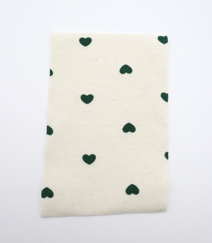 【25SS-056】プチハートプリントフライス　/0.5ｙあたり=～1270円