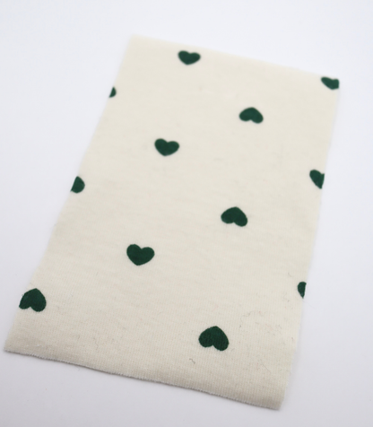 【25SS-056】プチハートプリントフライス　/0.5ｙあたり=～1270円