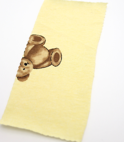 【25SS-196】クマちゃんプリント天竺　/0.5ｙあたり = ～840円