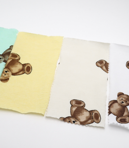 【25SS-196】クマちゃんプリント天竺　/0.5ｙあたり = ～840円