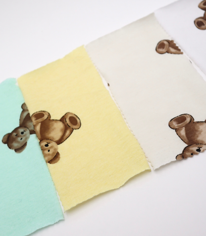 【25SS-196】クマちゃんプリント天竺　/0.5ｙあたり = ～840円