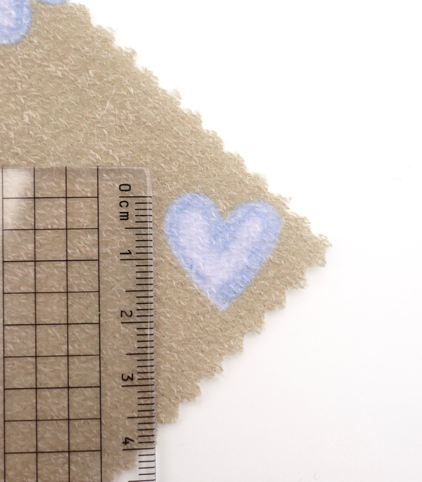 【25SS-028】スケッチ風ハートプリント天竺ニット　/0.5ｙあたり=～880円