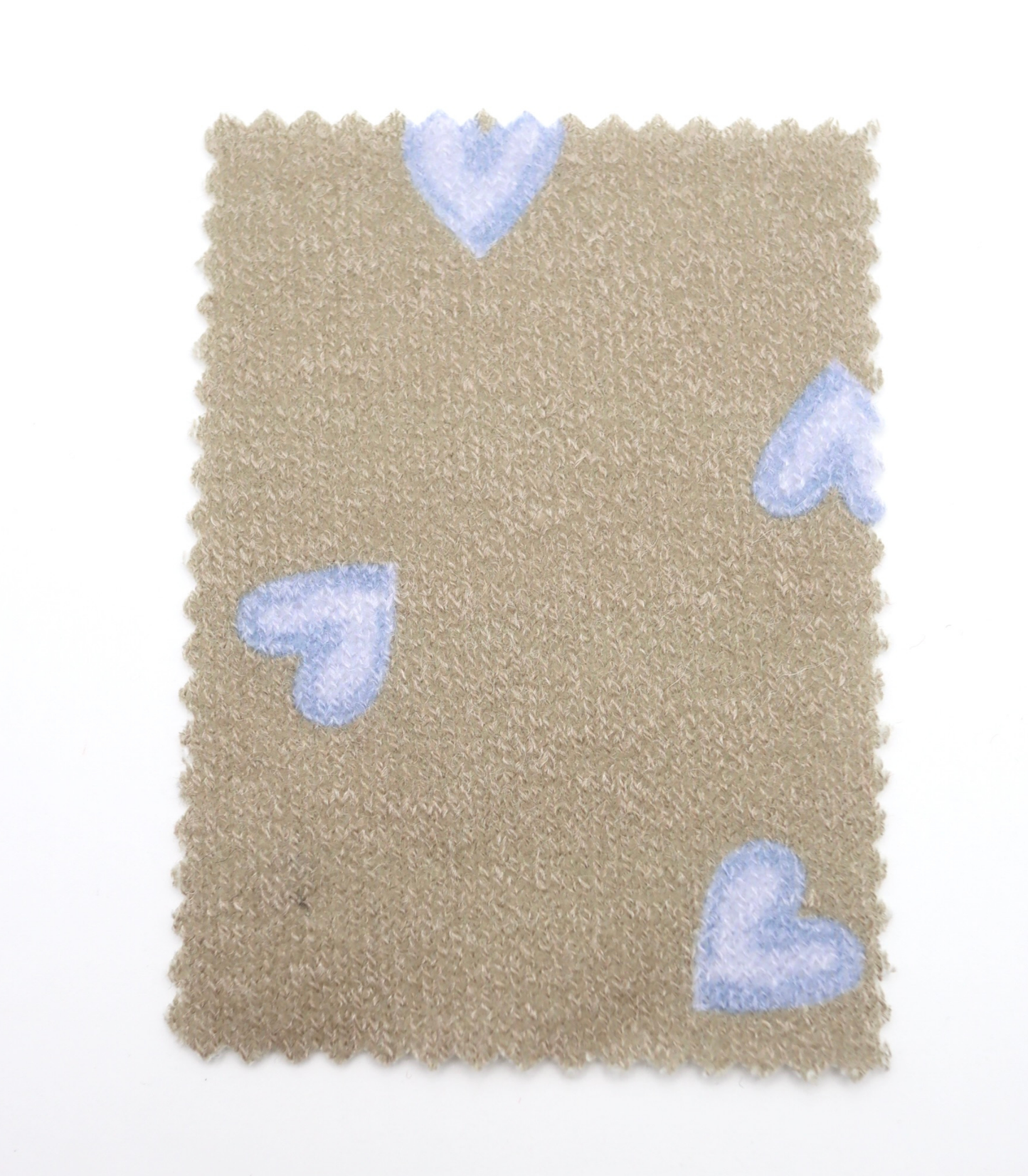 【25SS-028】スケッチ風ハートプリント天竺ニット　/0.5ｙあたり=～880円