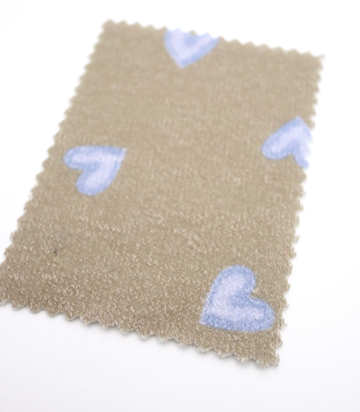 【25SS-028】スケッチ風ハートプリント天竺ニット　/0.5ｙあたり=～880円