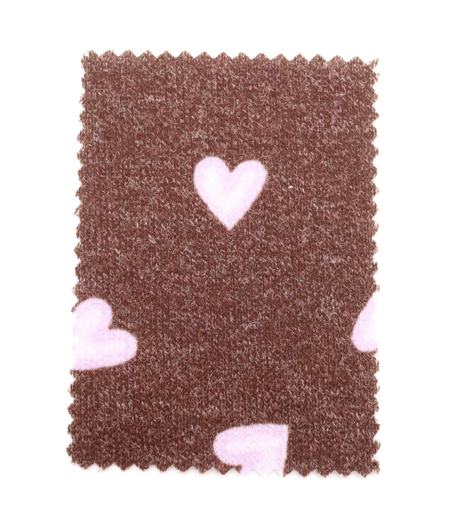 【25SS-028】スケッチ風ハートプリント天竺ニット　/0.5ｙあたり=～880円