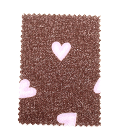 【25SS-028】スケッチ風ハートプリント天竺ニット　/0.5ｙあたり=～880円