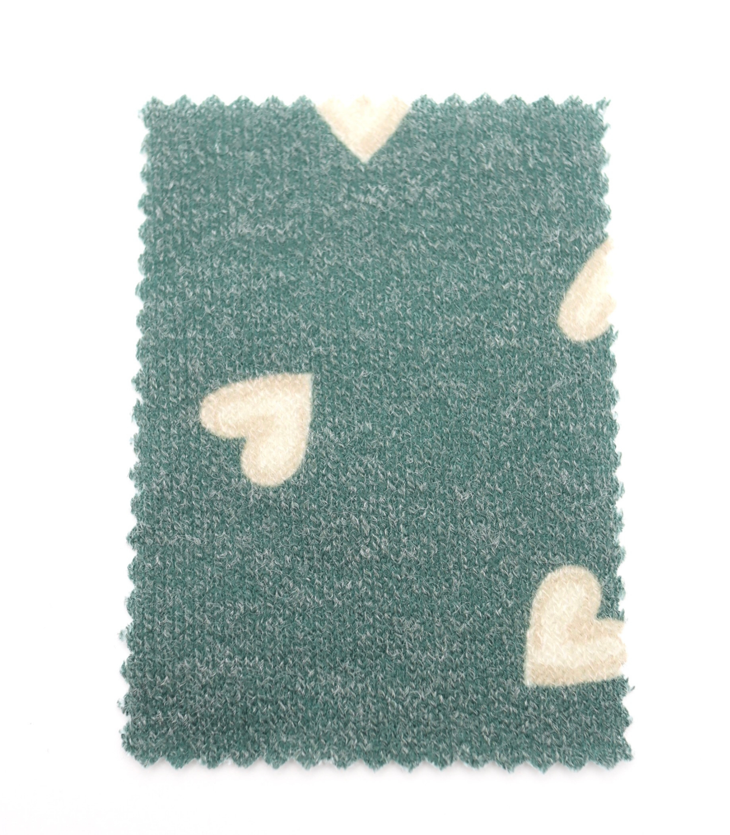 【25SS-028】スケッチ風ハートプリント天竺ニット　/0.5ｙあたり=～880円