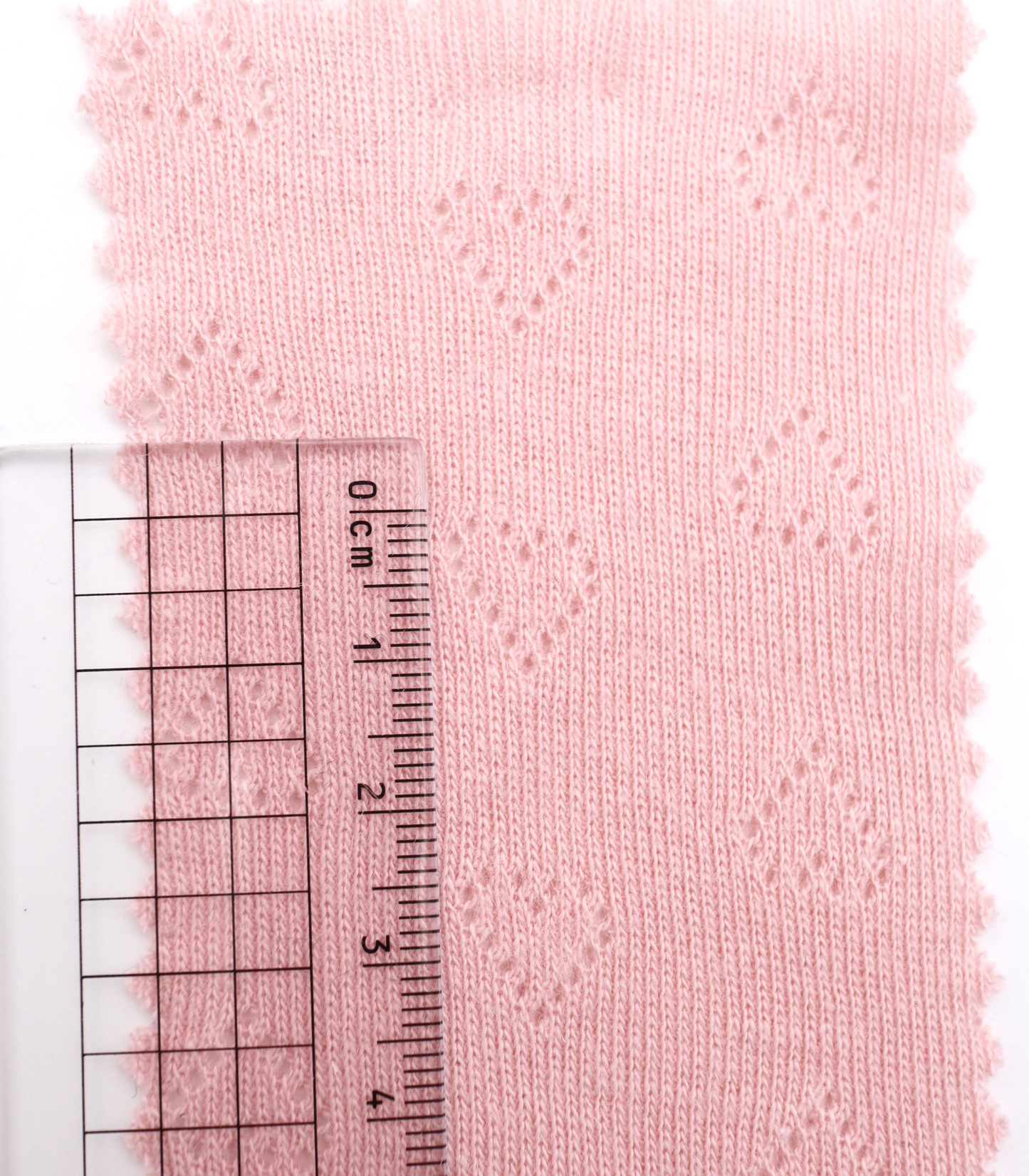 【25SS-032】ハート柄針抜きフライス　/0.5ｙあたり=～655円