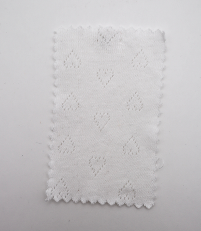 【25SS-032】ハート柄針抜きフライス　/0.5ｙあたり=～655円