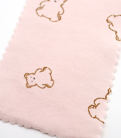 【25SS-199】くまちゃんプリントフライス　/0.5ｙあたり=～920円