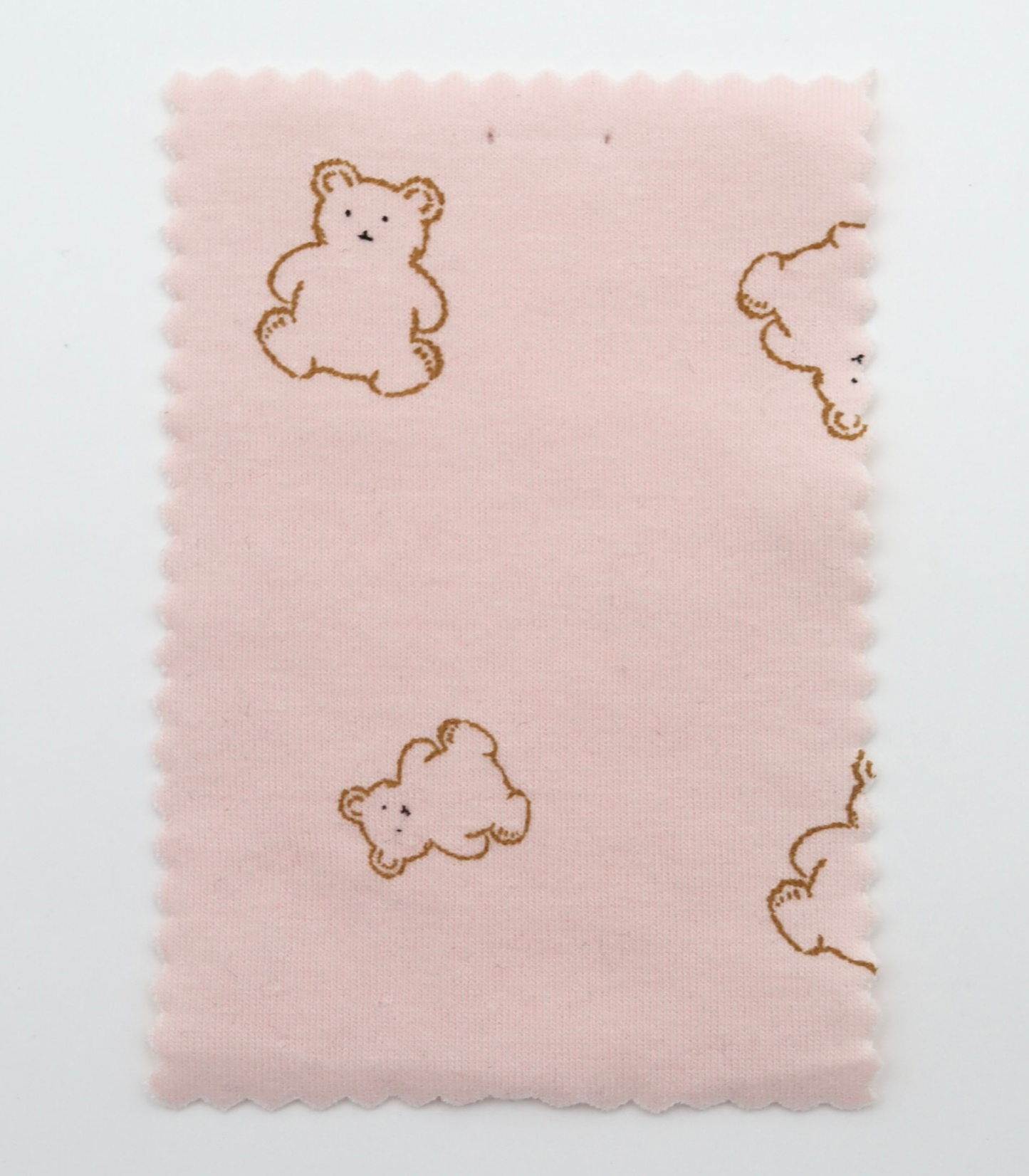 【25SS-199】くまちゃんプリントフライス　/0.5ｙあたり=～920円