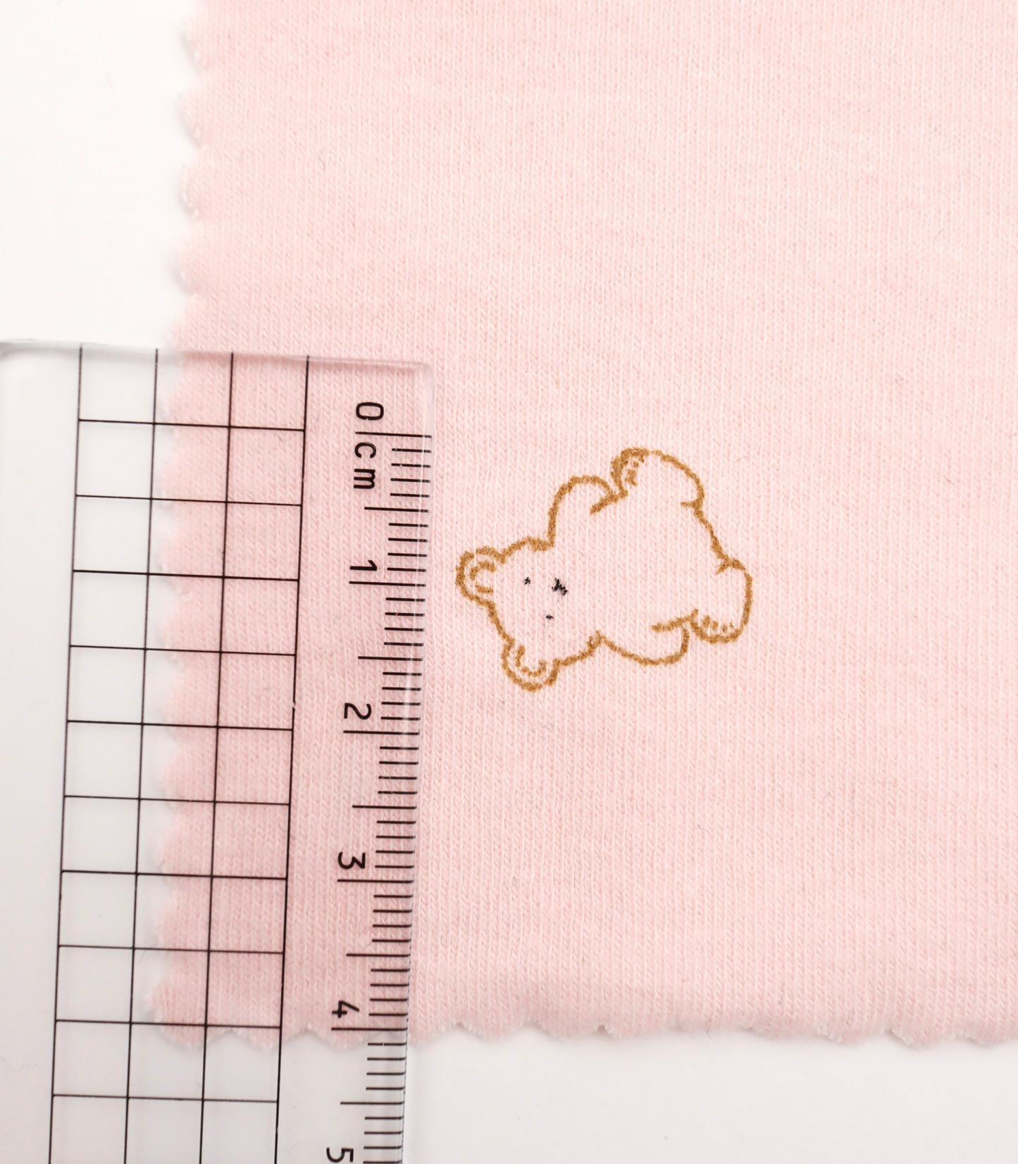 【25SS-199】くまちゃんプリントフライス　/0.5ｙあたり=～920円