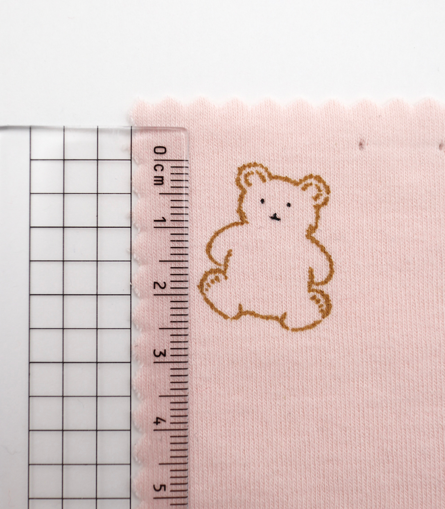 【25SS-199】くまちゃんプリントフライス　/0.5ｙあたり=～920円